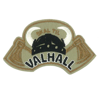 Strykestæsj Badge Skal til Valhall - 251
