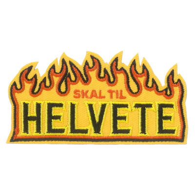 Strykestæsj Badge Skal til Helvete - 258
