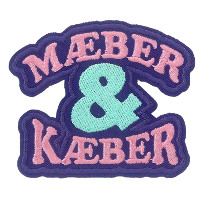 Strykestæsj Badge M&K - 263