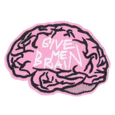 Strykestæsj Badge Give Me Brain - 266