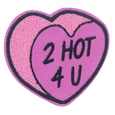 Strykestæsj Badge 2 Hot 4 U - 354