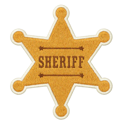 Strykestæsj Badge Sheriff