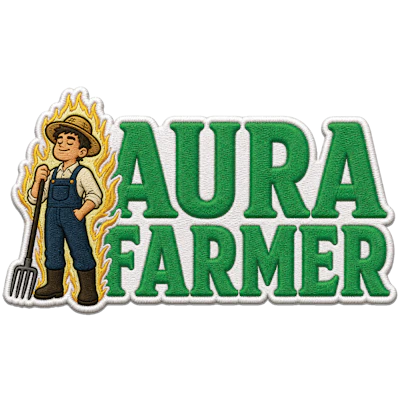 Strykestæsj Badge Aura Farmer