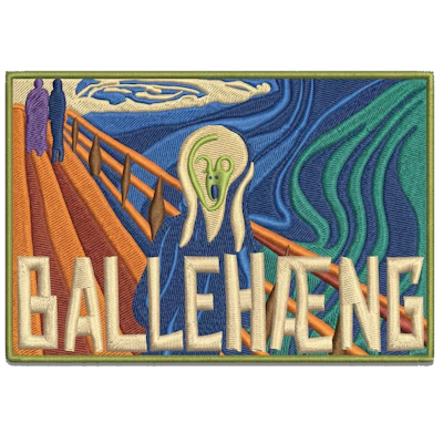 Strykestæsj Badge Ballehæng