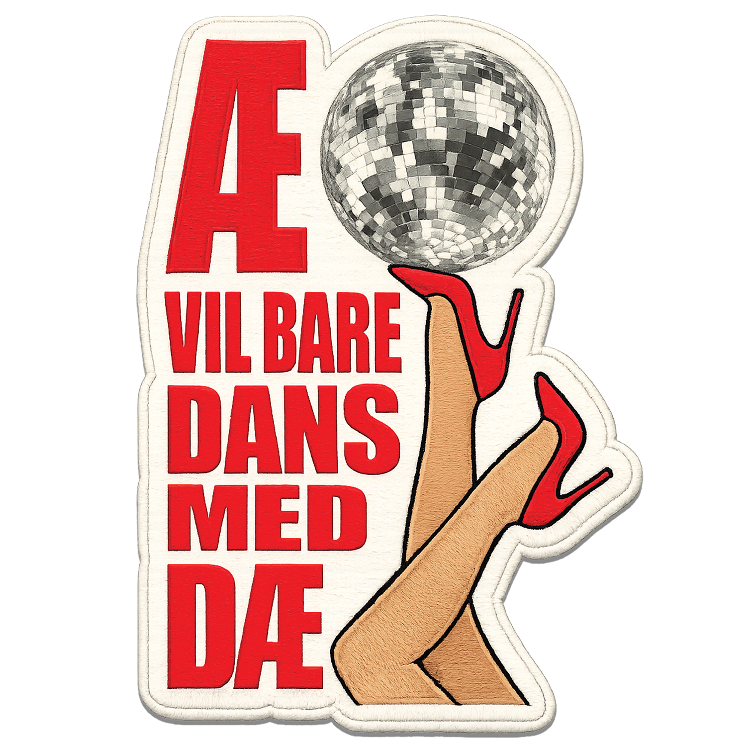 Badge Dans Med Dæ