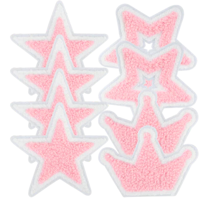 Strykestæsj Badgesett Rosa Fløff