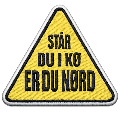 Strykestæsj Badge Står du i Kø