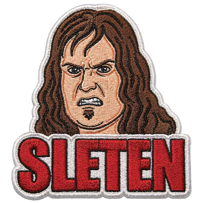 Strykestæsj Badge Sleten