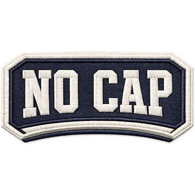 Strykestæsj Badge No Cap