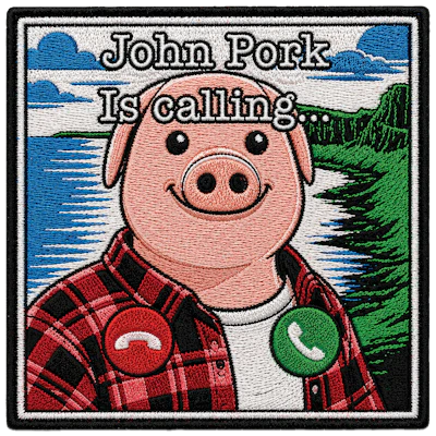 Strykestæsj Badge John Pork