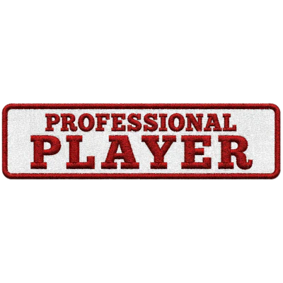Strykestæsj Badge Professional Player