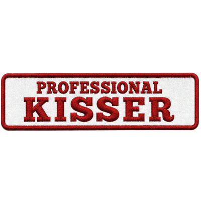 Strykestæsj Badge Proffesional Kisser