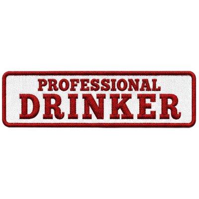 Strykestæsj Badge Proffesional Drinker