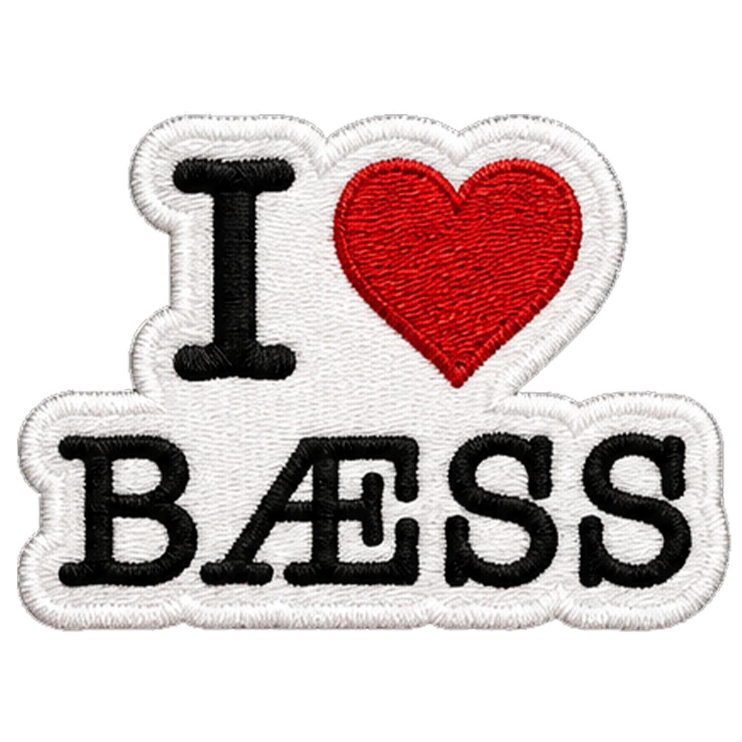 Badge I Love Bæss