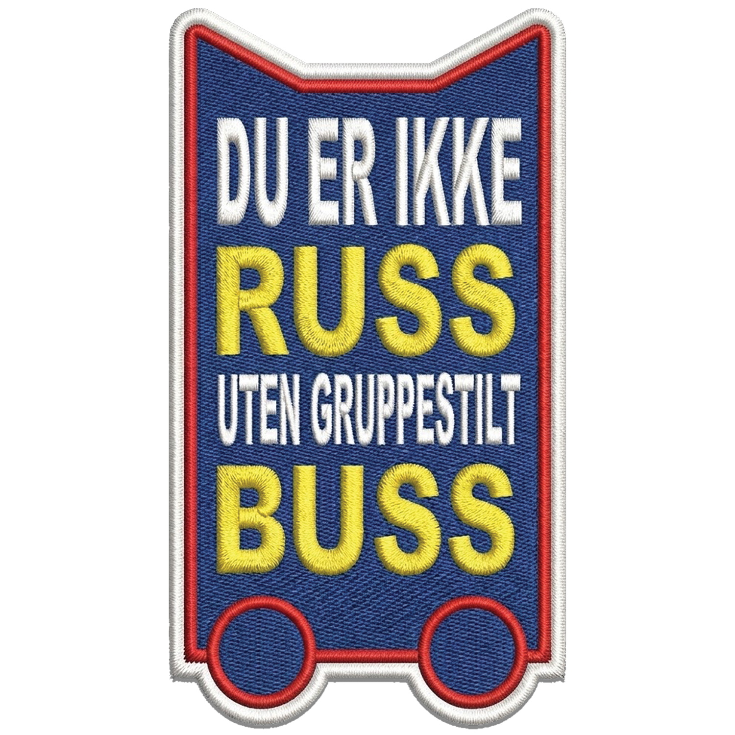 Badge Ikke Russ Uten Gruppestilt