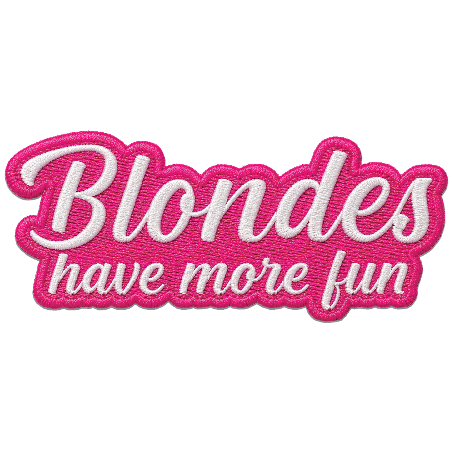 Badge Blondes Fun