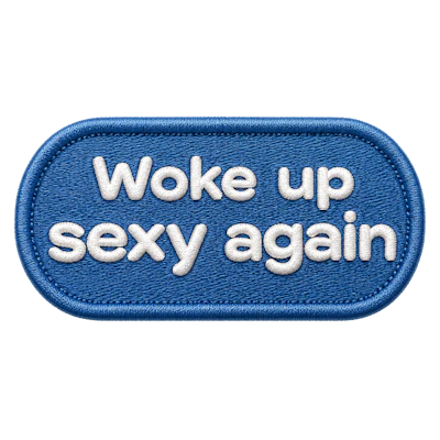 Strykestæsj Badge Woke Up