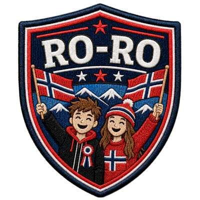 Strykestæsj Badge Ro-Ro