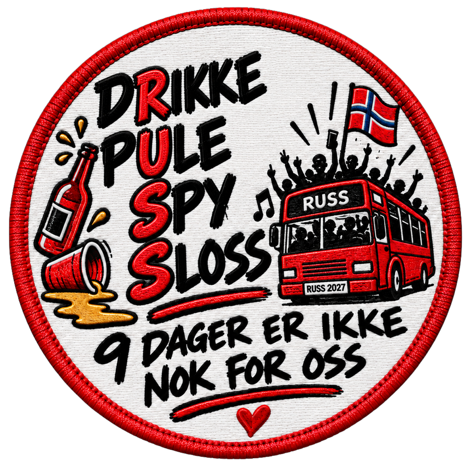 Badge 9 dager
