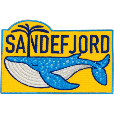 Strykestæsj Bybadge - Sandefjord